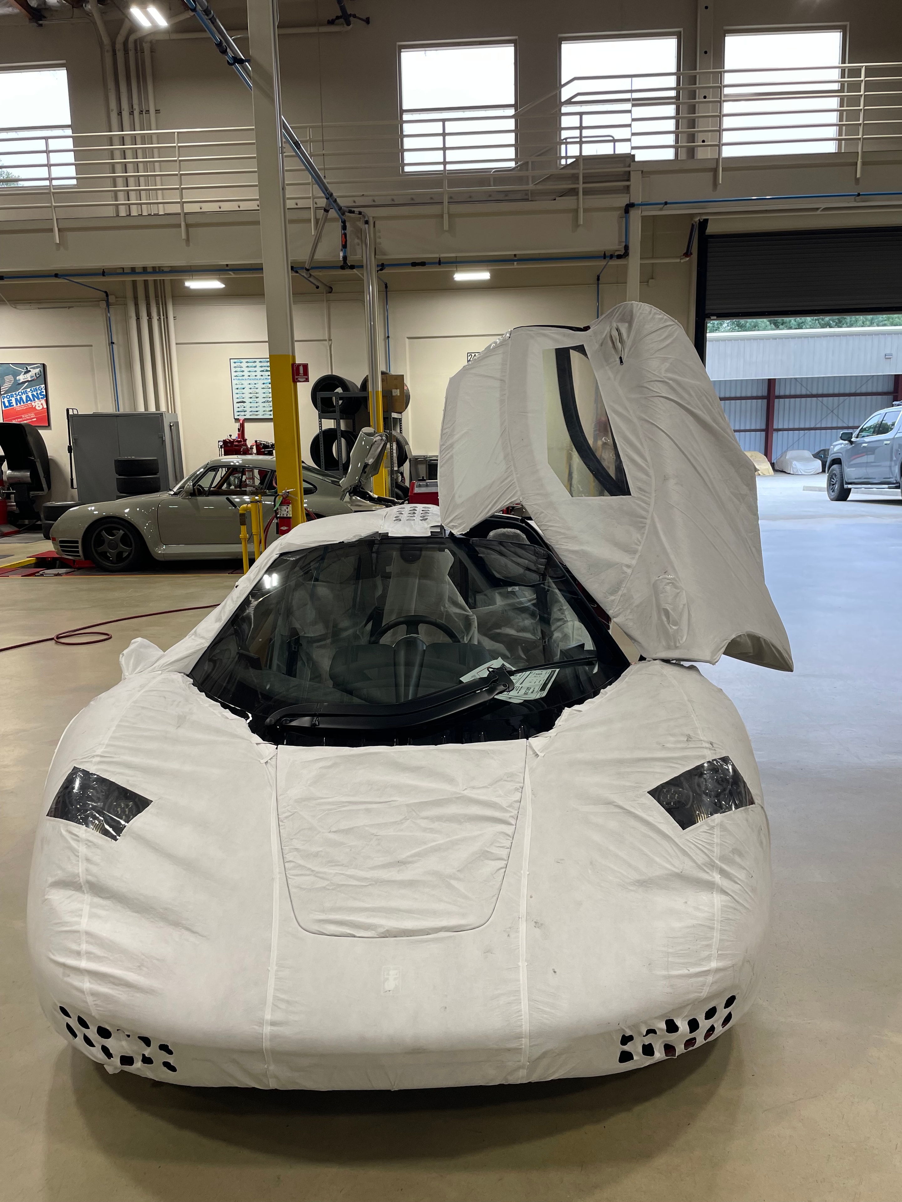 Lucid Motors window tinting detail