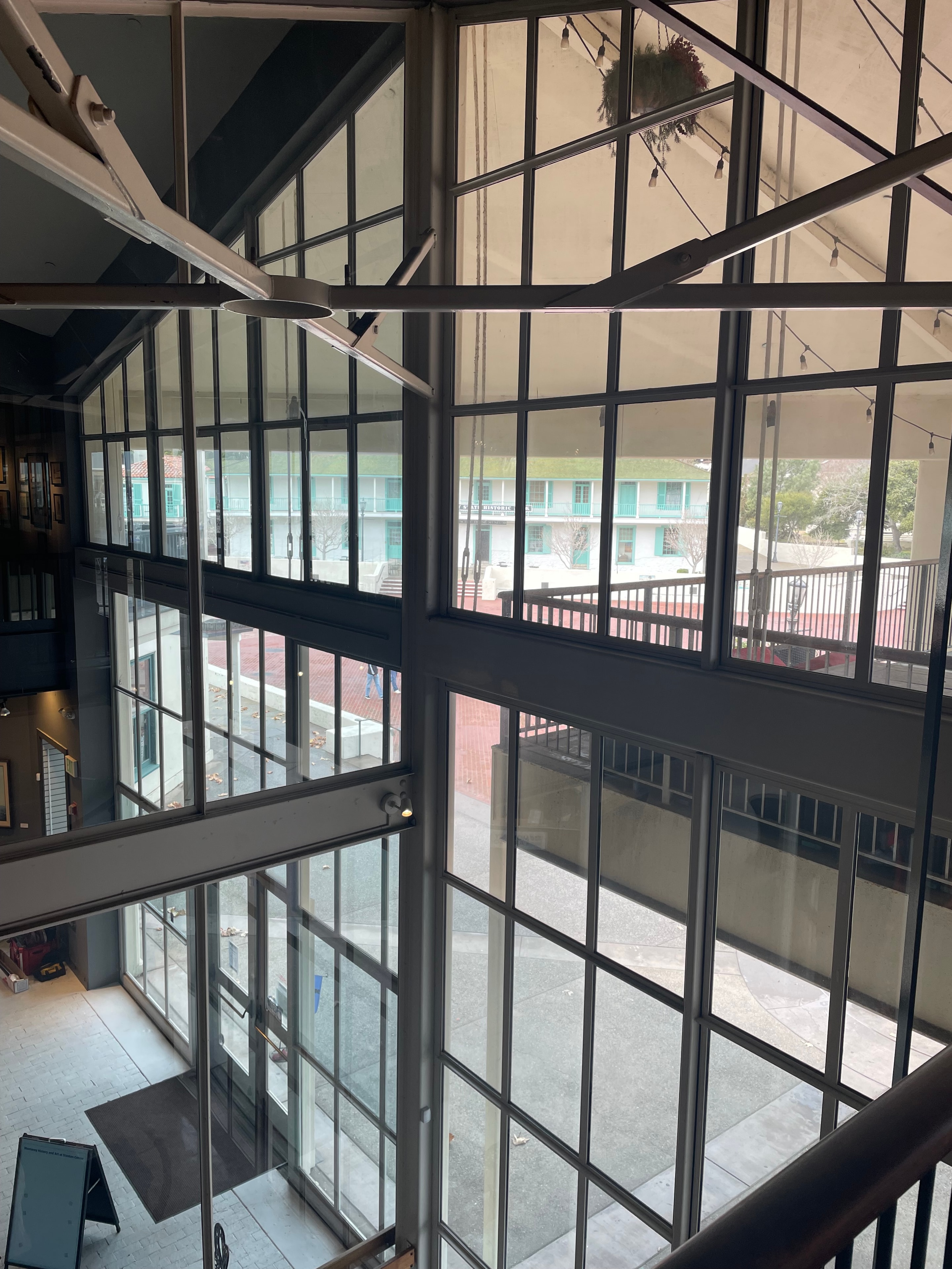 Commercial window film installation project